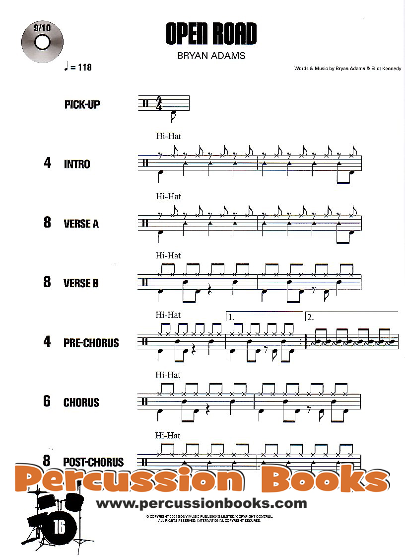 Drum Along 9 - 10 Classic Rock Songs 3.0 Sample 2